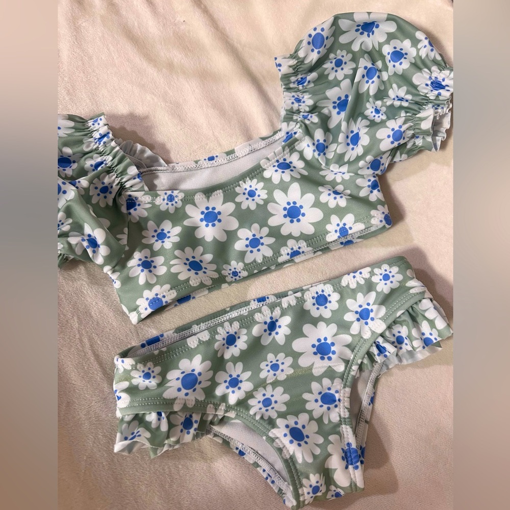 Girls swim